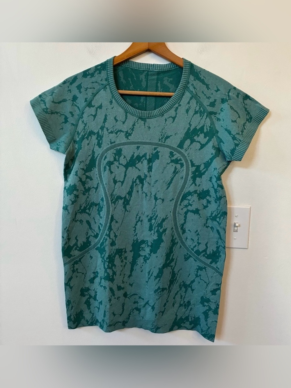 Lululemon Swiftly Tech Short Sleeve Crew T-Shirt Heathered Forage Teal